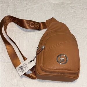 NWT London Fog Tan Crossbody Bag